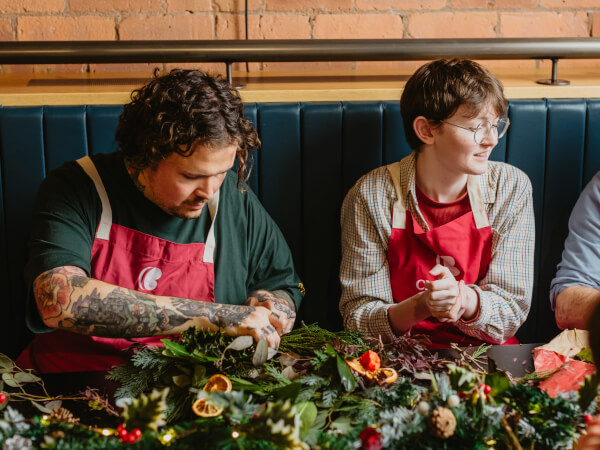 Embrace the Festive Season with Wreath Making, London