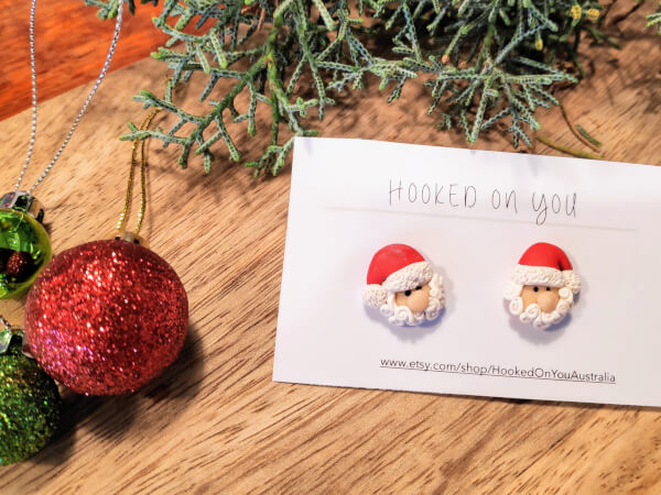 Make Santa Studs with Zara Avila