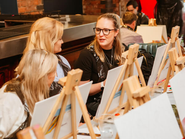 Team-Building Painting Classes Offer a Canvas for Creative Colleagues