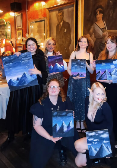 A Court of Thorns and Roses Fantasy Painting Workshop