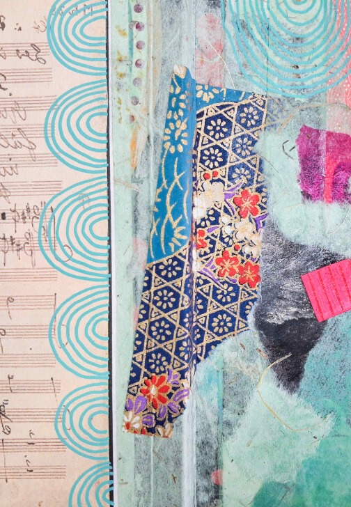 Abstract Play Collage and Mixed Media Workshop