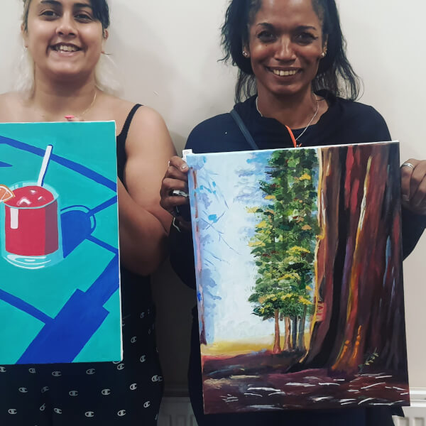 Acrylic Painting Course London 600 