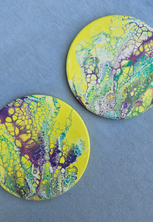 Acrylic Pouring Taster Workshop: Create Your Own Coasters