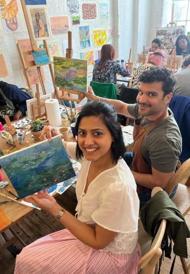 Acrylic Workshop: Paint Monet's Water Lilies