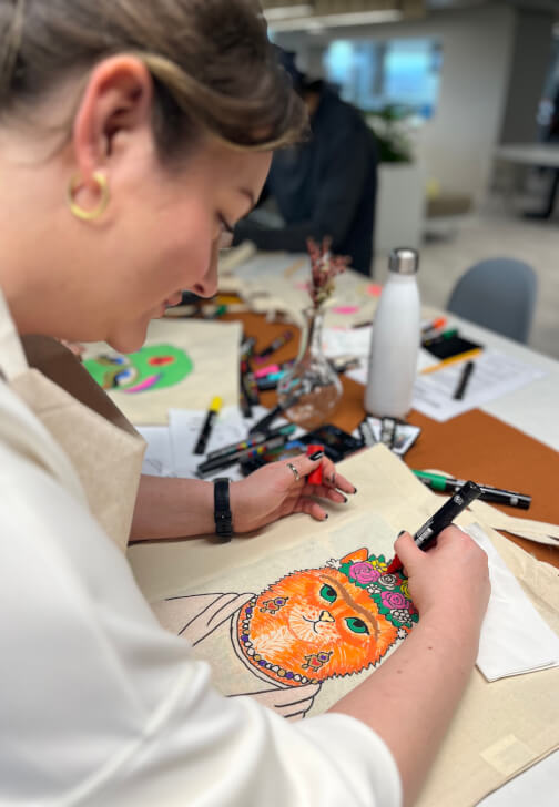 Adult Makes - Tote Bag Painting Workshop