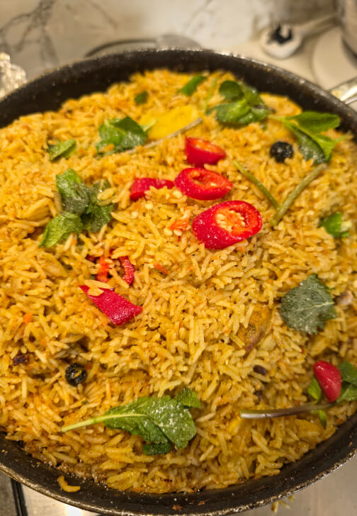 Afro-Indian Cooking Class: Jollof Royal and Spice Route Classics