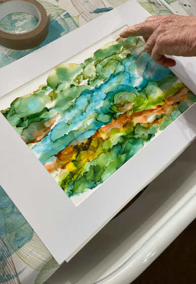 Alcohol Ink Abstract Workshop