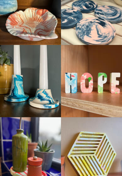 Eco-Resin Pouring Workshop at Bottle and Glass Barn