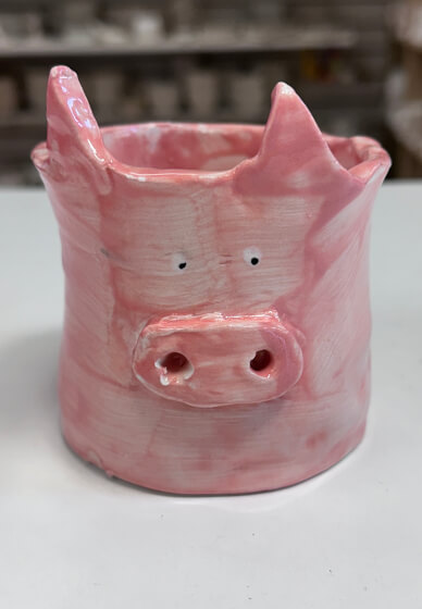 Animal Planter Pottery Class