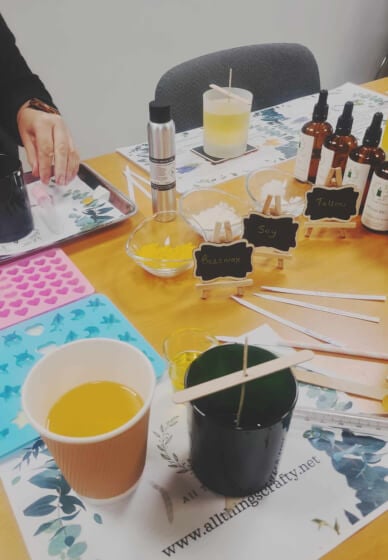 Aromatherapy Soy Container Candle Workshop
