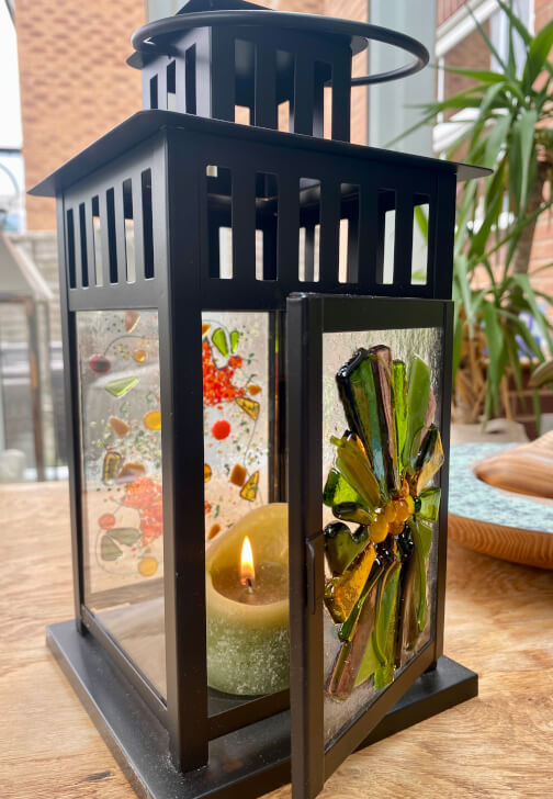 Autumn-inspired Fused Glass Lantern Workshop