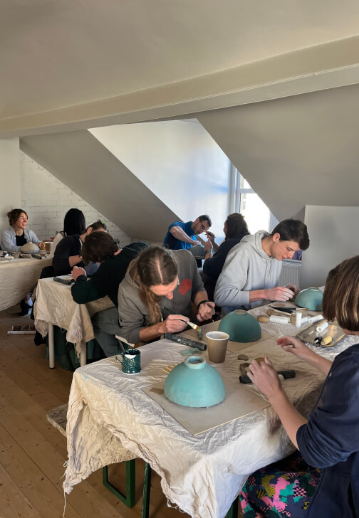 Bank Holiday Weekend Sip and Paint Class: Ramen Bowl Pottery