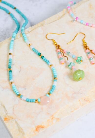Beaded Jewellery Making Workshop – Create Your Own Set