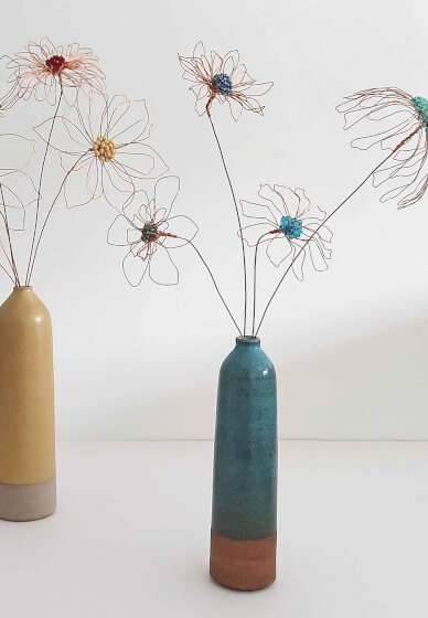 Beaded Wire Flowers Workshop