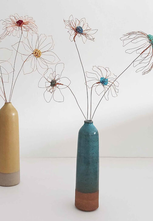 Beaded Wire Flowers Workshop
