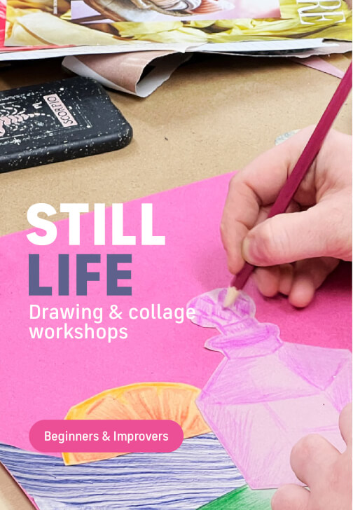 Beginner Friendly Still Life Drawing Class