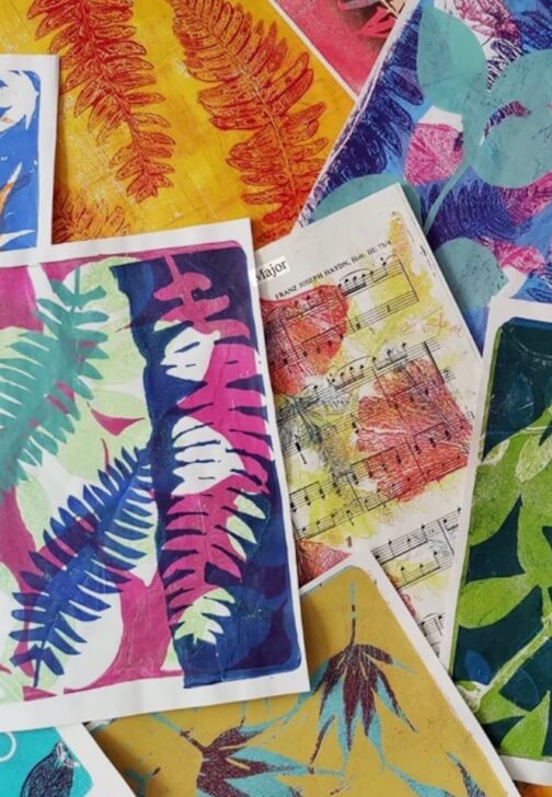 Beginner Gelli Printing Workshop