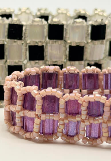 Beginners Beaded Chess Board Bracelet Workshop
