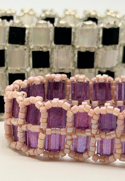 Beginners Beaded Chess Board Bracelet Workshop