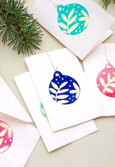 Beginner's Christmas Watercolor Workshop | Cards