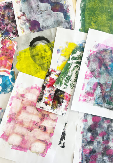 Beginners Gelli Printing Workshop