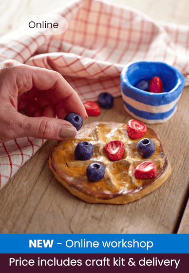 Beginners Guide to Air Dry Clay Noughts and Crosses Workshop