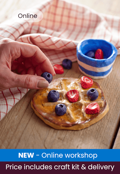 Beginners Guide to Air Dry Clay Noughts and Crosses Workshop