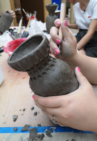 Beginners Hand Building Pottery Workshop