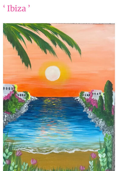 Beginners' Ibiza Painting Workshop