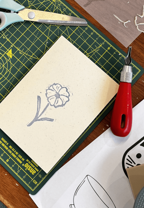 Beginners Lino Printing Workshop at Hill Station Café