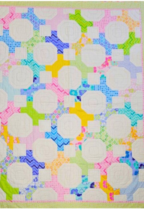 Beginners Patchwork Illusion, Faceted Circles, 2 Day Workshop
