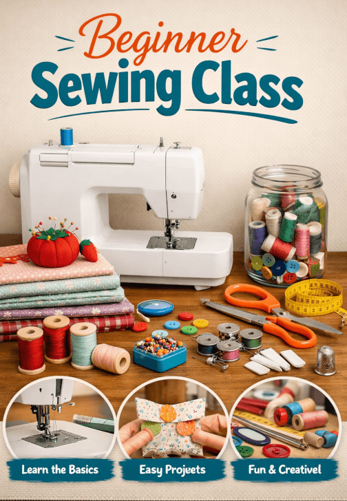 Beginner's Sewing Machine Basics Workshop