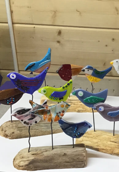 Birds or Seagulls Fused Glass Workshop