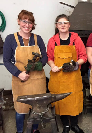 Blacksmithing Taster Class with Lunch - Larger Groups
