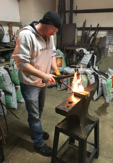 Blacksmithing Taster Class with Lunch - Small Groups