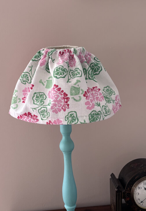 Block Print a Lampshade Skirt Workshop