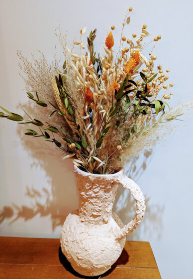 Boho Decor Dried Flower Arranging Workshop