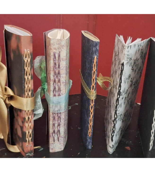 Bookbinding Workshop: Chain Stitch Pocket Book