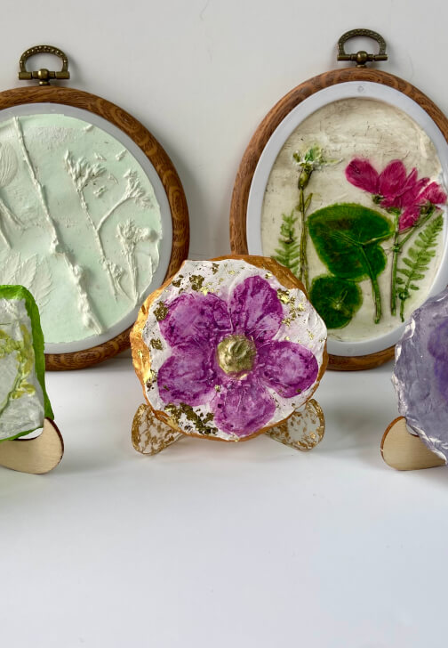 Botanical Bas-Relief Casting Workshop