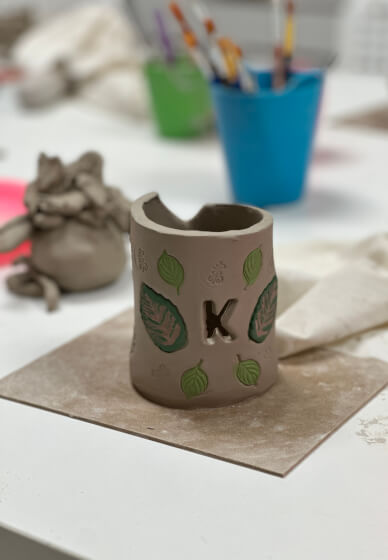 Botanical Pots Pottery Class