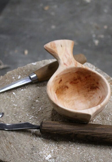 Bowl Carving Woodworking Class