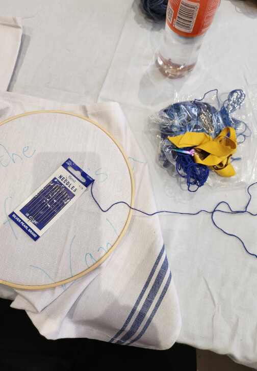 Bridal Party Embroidery Experience