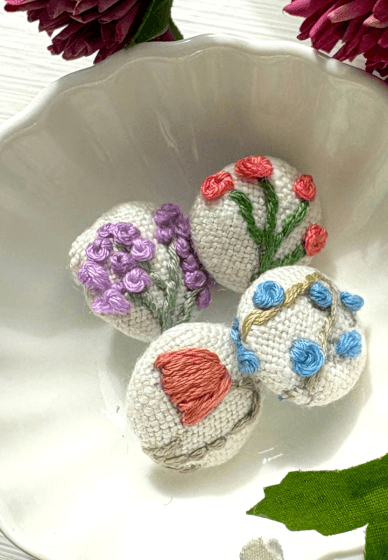 Button Embroidery Workshop