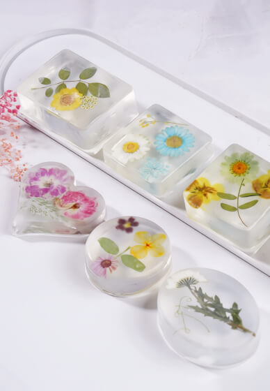 BYOB Botanical Crystal Soap Making Workshop – Make 4 Pieces
