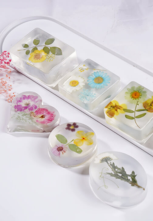 BYOB Botanical Crystal Soap Making Workshop – Make 4 Pieces