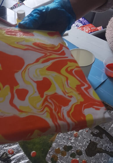BYOB Canvas Paint Pouring Paint and Sip Workshop
