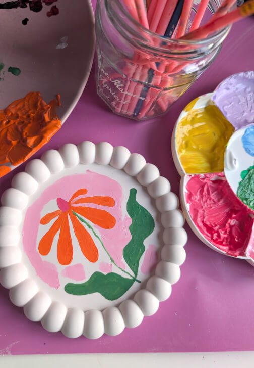 BYOB Paint and Sip Class – Coasters or Trinket Dish