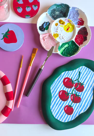 BYOB Paint and Sip Workshop – Decorative Tray Party