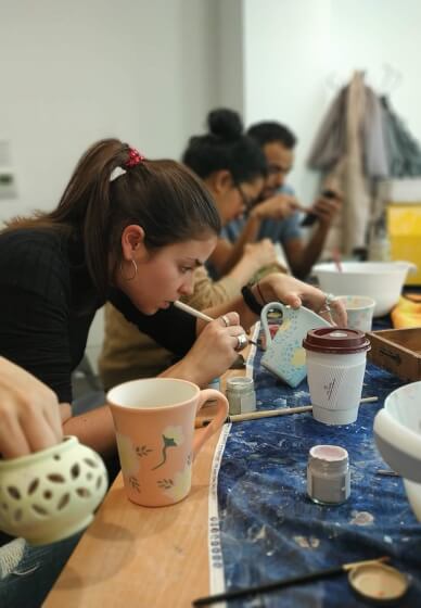 BYOB Pottery Painting Class