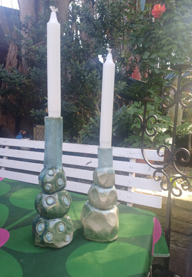 Candle Holder Shrine: Hand Building Technique Class